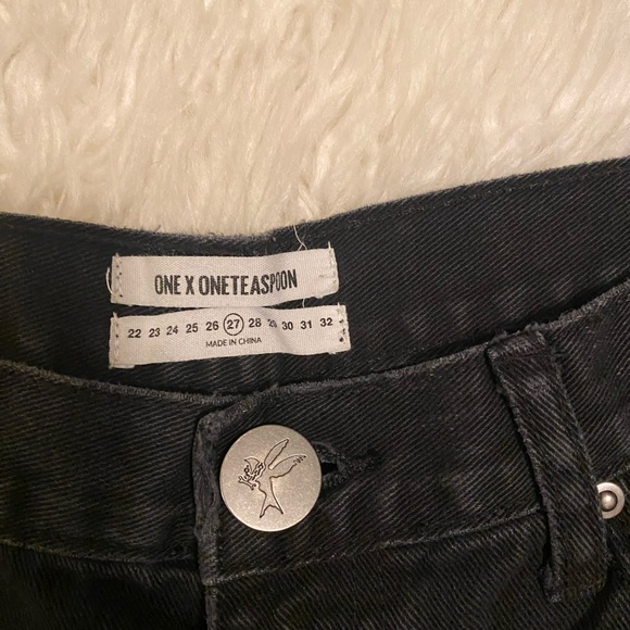 SZ 27 One Teaspoon Low rise boyfriend jeans - Picture 2 of 3